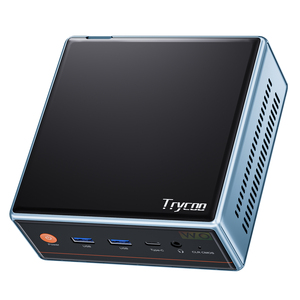 Mini PC 5 6600H DDR5 Ordinateur de bureau double LAN WiFi 6 USB4 NVMe SSD 4K Quad Display Mini ordinateur de bureau Hexa Core 5 - Product Image 6