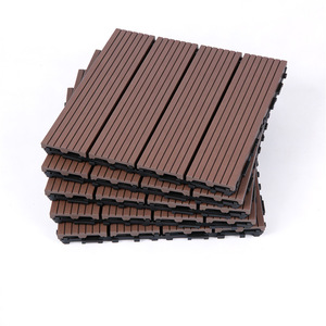 Suelos de compuesto de madera y plástico para patios exteriores, terrazas autoinstaladas, balcones exteriores, pisos sin vigas, y - Product Image 5