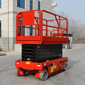 FASITE 6M 8M 10M 12M 14M Full Electric Construction Lifting Equipment Self Propelled Scissor Lift For Sale