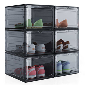 Hot Selling Custom Logo Giant Shoe Organizer Stackable shoe box