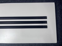 Fabrication du meilleur diffuseur à fente linéaire en aluminium pour gril à air Type de produit Évent en forme de griffe avec panneau