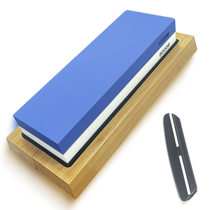 プロの両面砥石ナイフ削り180/600グリット粗削り石キッチン用ガーデンツール屋外用 - Product Image 4
