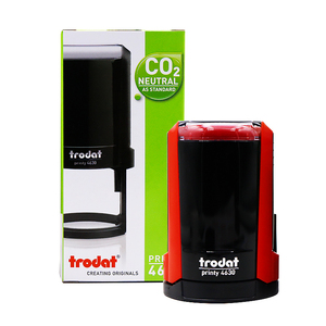 Trodat loạt chất lượng tốt văn phòng tự động 38*14mm trodat 4918 tự mực cao su tem ngày tem với nước cơ sở - Product Image 5