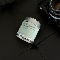 Boîte à matcha ronde personnalisée écologique, en fer blanc de qualité alimentaire, hermétique et opaque, pour emballage cadeau de poudre de matcha