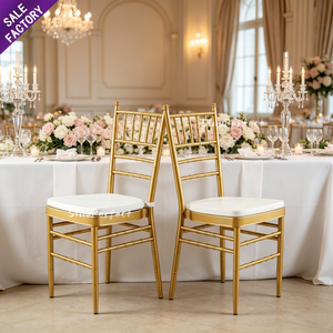 China Wholesale Furniture Gold White Metal Tiffanie Chavari <b>Chairs</b> <b>Dining</b> Outdoor Party Restaurant Wedding <b>Chairs</b> - Product Image 1