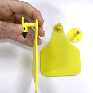 Impresora láser con logotipo personalizado UHF Etiqueta de oreja de animal para la identidad del ganado RFID marca de etiqueta de oreja etiqueta electrónica de una pieza para ganado - Product Image 3