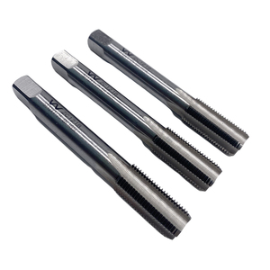 Tarauds à main HSS à cannelures droites / Tarauds de machine ISO métriques / <span class=keywords><strong>UNC</strong></span> / UNF standard – Ensemble de 5 tarauds et filières pour le filetage - Product Image 3