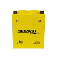 Batterie AGM neuve Motobatt 12V 8Ah 96Wh MTX7L pour moto de rue Italie