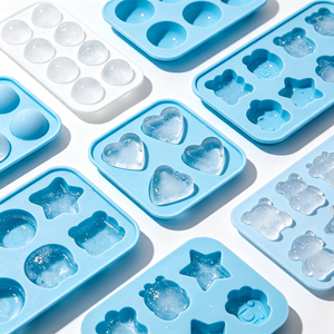 Moules à glaçons en silicone de qualité alimentaire sans BPA, forme personnalisée, vente en gros - Product Image 1