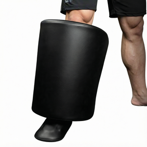 แผ่นรองเตะหนังไมโครไฟเบอร์ สำหรับฝึกซ้อมมวยไทย MMA ระบายอากาศได้ดี ป้องกันการบาดเจ็บ - Product Image 1