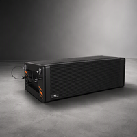 Système de sonorisation Line Array LA04P, enceinte Line Array 2*4 pouces avec woofer néodyme et tweeter, 60W RMS, enceinte en bois, mini système Line Array pour événements religieux
