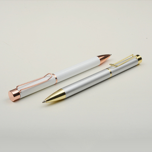 Stylo à bille en métal avec Logo Laser personnalisé Twist, Sublimation vierge, personnalisé, stylos en métal en vrac - Product Image 6