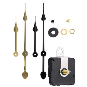 Moderno orologio <span class=keywords><strong>da</strong></span> parete parti macchina orologio meccanico 1688 alta coppia movimento orologio al quarzo con mani in metallo nero o dorato - Product Image 1