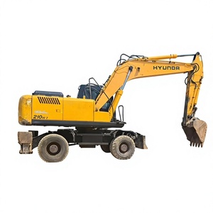Prix Compétitif, Excellente Performance, Vente Chaude : Excavatrice sur Pneus Hyundai 210W-7, Hyundai Excavatrice 150W-7, 210W-7 à Vendre - Product Image 1