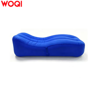 WOQI Moderne Portable Extérieur Canapé Gonflable Pliable Cool pour Camping Pique-Nique Famille Voyage Utilisation Chambre Salon