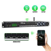 Système audio numérique Xtuga EX7 avec processeur audio DSP, meilleur effet karaoké, signal numérique, USB, puissance 30W, pour utilisation en intérieur/extérieur
