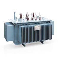 Transformateur de distribution d'énergie immergé dans l'huile triphasé 10kV 400V 800/1000/1250/1600kVA 50Hz à enroulement en aluminium/cuivre pour extérieur