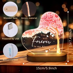 ของขวัญไฟกลางคืนสำหรับเธอ ของขวัญวาเลนไทน์สำหรับ<span class=keywords><strong>แฟน</strong></span>หนุ่ม/<span class=keywords><strong>แฟน</strong></span>สาว - Product Image 2