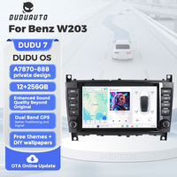 DUDUAUTO DUDU7 Carplay AUTO Autoradio Lecteur Multimédia Unité Principale pour Mercedes Benz Classe C W203 CLC W203 2004 - 2007