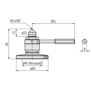 Mitutoyo Serie 7 Jack 7850 Rango 60-75mm - Product Image 4
