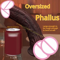 Dildo à ventouse grande taille 9-12 pouces, prix compétitif, plaisir intense, pour grossiste régional, jouet sexuel naturel pour adultes