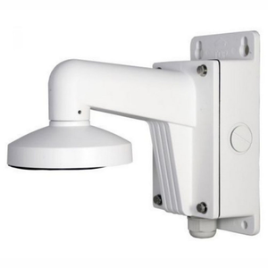 HIK DS-1473ZJ-155B Wall mount <b>White</b> Wall Mount Aluminum Alloy IP67 Housing Two-way Audio 5MP IP Camera <b>Bracket</b> - Product Image 1