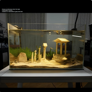Estátua Arquitetônica Romana Antiga 280mm Acessórios Aquários <span class=keywords><strong>Fish</strong></span> Tank Aquarium Decor Scenic Display para Aquários - Product Image 5