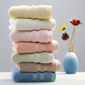 Роскошные полотенца и банные полотенца набор 100% хлопка для дома и отеля полотенце большого размера Белый