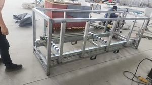 Système de caisses de stockage pour coffrage ICF prêt <span class=keywords><strong>à</strong></span> l'emploi - Caisse en acier robuste de 3 m pour 24 coffrages, haute durabilité, pour la location - Product Image 2