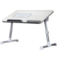 Support de table pliable de haute qualité pour ordinateur portable réglable avec ventilateur