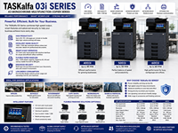 Copiadora Multifuncional TASKalfa 4003i 5003i 6003i A3 Blanco y Negro, Reacondicionada, Usada, Impresora, Escáner, Dúplex, Red, MFP