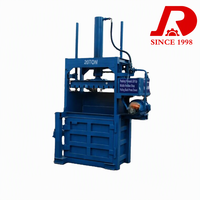 Compacteur hydraulique certifié CE de 20 tonnes |   Moteur 7,5 kW |   Pour les déchets textiles, les vêtements usagés et les fibres