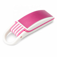 Clé USB 2.0 personnalisée en forme de mini-clip de livre, ultra-fine, nouvelle, cadeau promotionnel scolaire, 8 Go/16 Go/32 Go/64 Go/128 Go