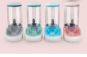 Grand bol automatique pour animaux de compagnie de 4 L, <span class=keywords><strong>distributeur</strong></span> d'<span class=keywords><strong>eau</strong></span> et de nourriture pour chiens et chats en plastique écologique avec grande capacité - Product Image 5