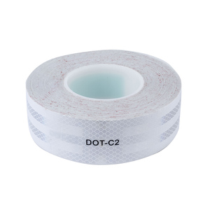 3hao Tự Dính Dot C2 Cinta Reflectiva <span class=keywords><strong>3M</strong></span> Màu Đỏ Và Trắng Lăng Kính <span class=keywords><strong>Retro</strong></span> Phản Xạ Băng Dán Cho Xe Tải - Product Image 2