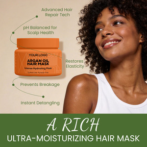 <span class=keywords><strong>Masque</strong></span> capillaire végétalien sans sulfate à l'avocat pour des <span class=keywords><strong>cheveux</strong></span> visiblement plus épais et plus brillants - Product Image 4