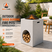 Brasero extérieur à bois avec grille de barbecue et écran anti-étincelles, bol à feu portable pour jardin, patio, camping, usine OEM ODM