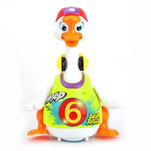 Kids Educational Electric Plastic Music Light Walking Swing Goose Dancing Animal Battery <b>Operated</b> <b>Toy</b> for Baby Birthday Gift - Product Image 4