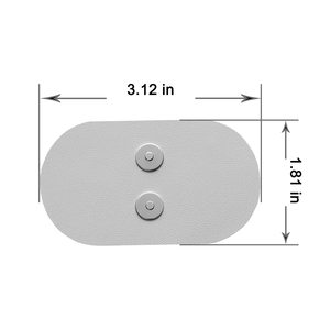 Masajeador de pulso corporal inalámbrico para aliviar el dolor-Masajeador de espalda inteligente con 6 modos 16 niveles de intensidad - Product Image 4