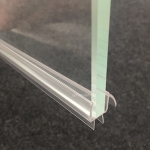 Sello inferior de <span class=keywords><strong>Puerta</strong></span> de <span class=keywords><strong>ducha</strong></span>, tira de sellado transparente a prueba de agua respetuosa con el medio ambiente, <span class=keywords><strong>mampara</strong></span> de <span class=keywords><strong>ducha</strong></span>, goma, plástico, tira de sellado de PVC/PC - Product Image 6