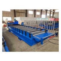 Machine industrielle de profilage à froid pour la fabrication de tôles de couverture en zinc ondulé