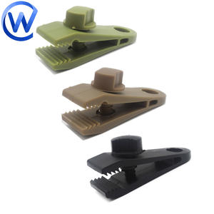 Clips de bâche réutilisables Attaches de verrouillage robustes Vis à oreilles pour bâche Clips d'arrimage pour bâche de camping Clips de <span class=keywords><strong>crocodile</strong></span> en plastique - Product Image 6