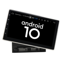 Lecteur DVD de voiture universel Kd-2000 Android 10.0 Octa Core 2 Din, vidéo stéréo 10,1 pouces 4+128 Go, Mirror Link, Carplay, GPS, autoradio