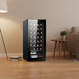 Réfrigérateur-congélateur commercial de haute qualité pour vins, <span class=keywords><strong>cave</strong></span> à <span class=keywords><strong>vin</strong></span>, vitrine réfrigérée pour vins - Product Image 1