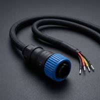 Conjunto de Cable con Conector WEIPU SP17 Personalizado, Original, IP68, 2-10 Pines, Arnés de Cables Chapado en Oro para Uso Marino y Exterior, LED IPC-620 OEM