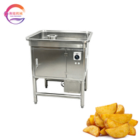 Instelbare Hopper CE Blade industriële groentesplitsmachine voor restaurant, kantine, centrale keuken, aardappelwafelsnijder