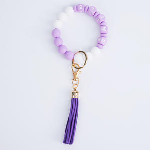 2025 usine en gros de haute qualité facile à nettoyer perles de Silicone colorées dents de bébé meulage jouets à mâcher perles - Product Image 3