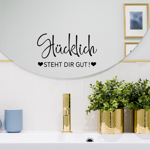 Adesivi Murali con Frasi Motivazionali, Adesivi per Specchi, Adesivi Autoadesivi - Product Image 1