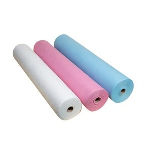 穴あきPP不織布ソファロールマッサージ使い捨てベッドシーツロール - Product Image 1