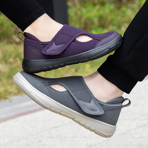 <span class=keywords><strong>Scarpe</strong></span> estive in rete traspirante da <span class=keywords><strong>uomo</strong></span>, leggere, con <span class=keywords><strong>velcro</strong></span>, per anziani. - Product Image 1